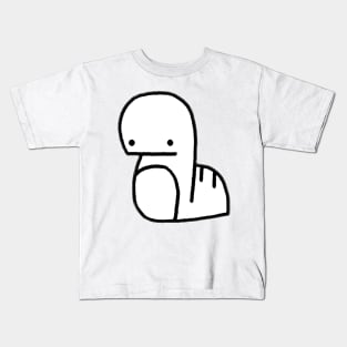 Chan's Doodle (White) Kids T-Shirt